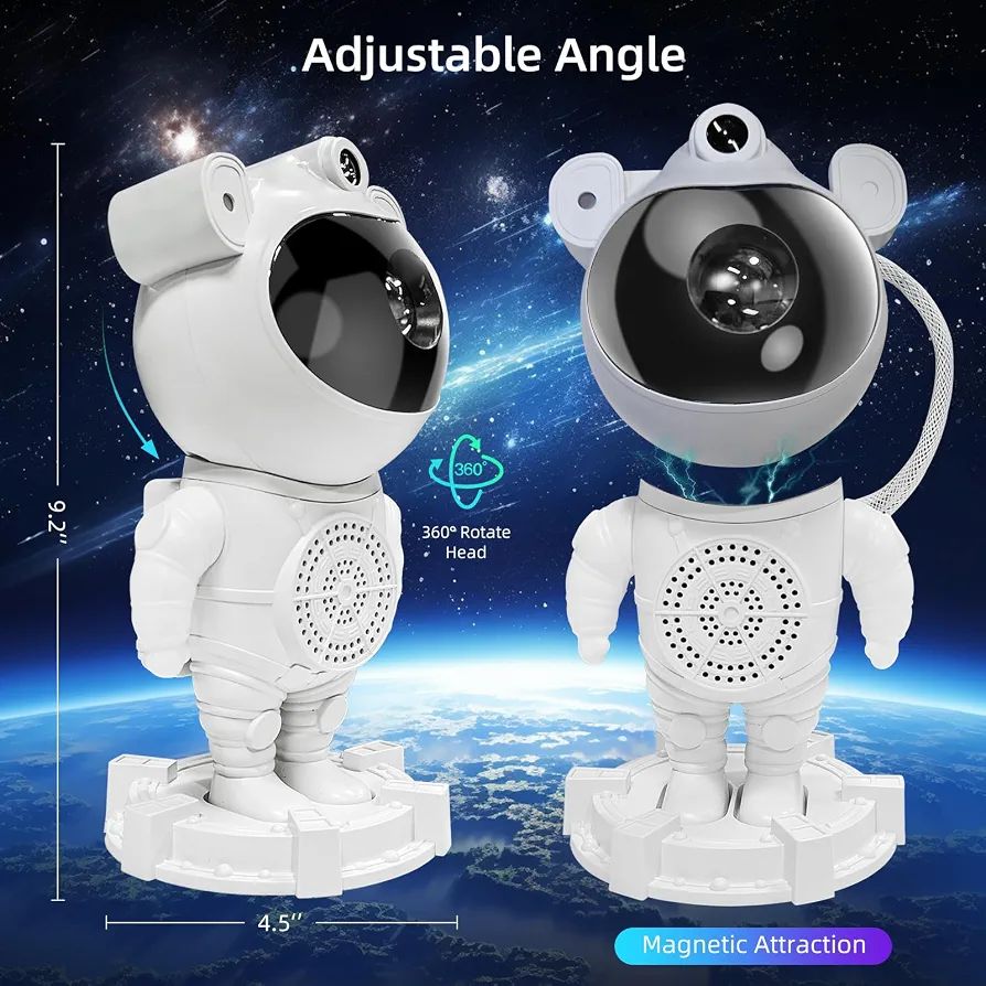 Astronaut Galaxy Star Projector Lamp