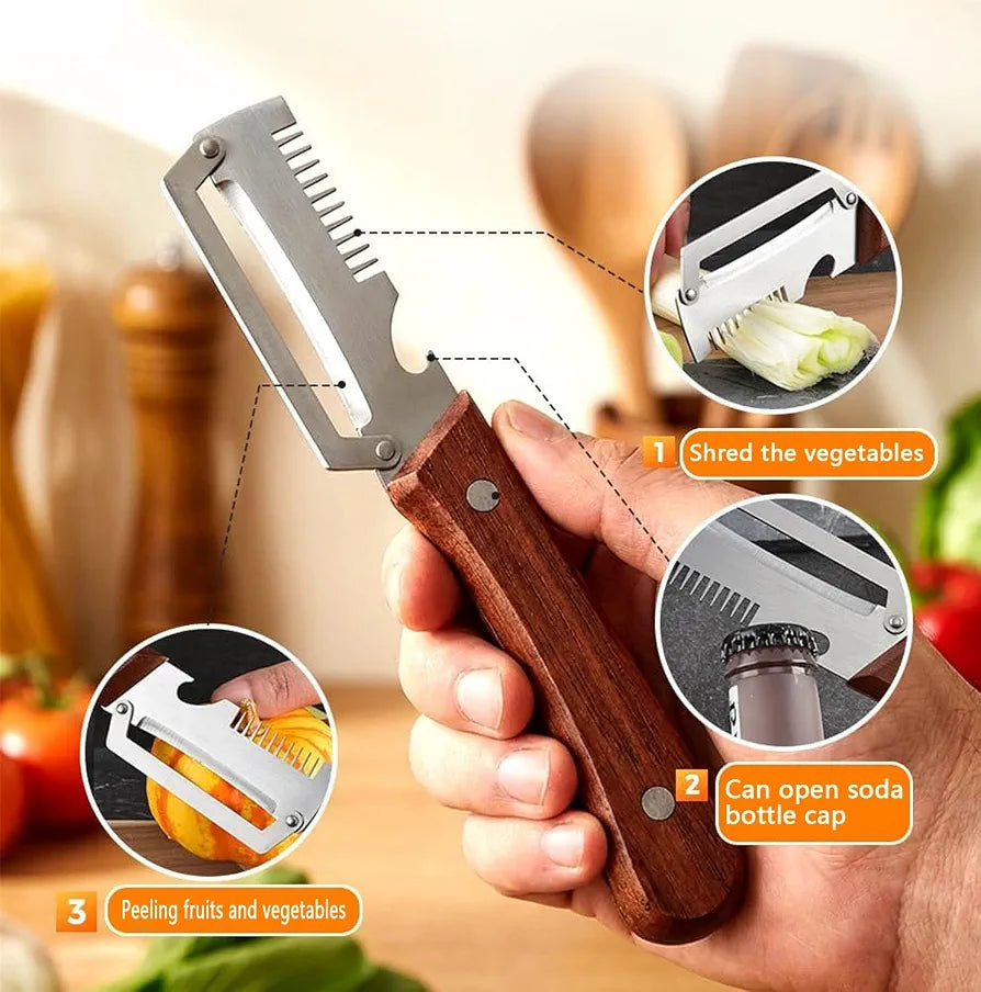 3 In 1 Peeler Knife