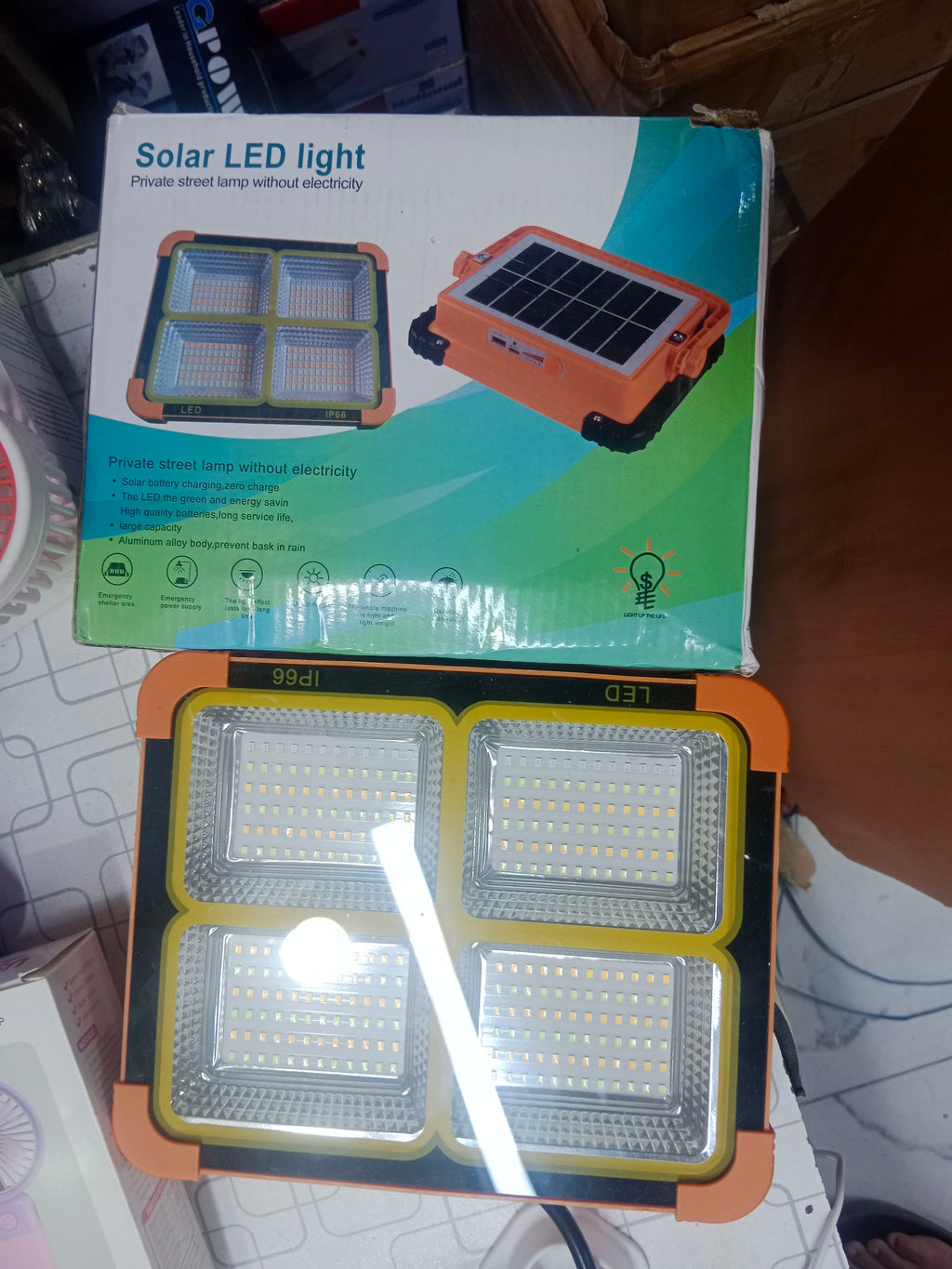 Solar LED Light Portable