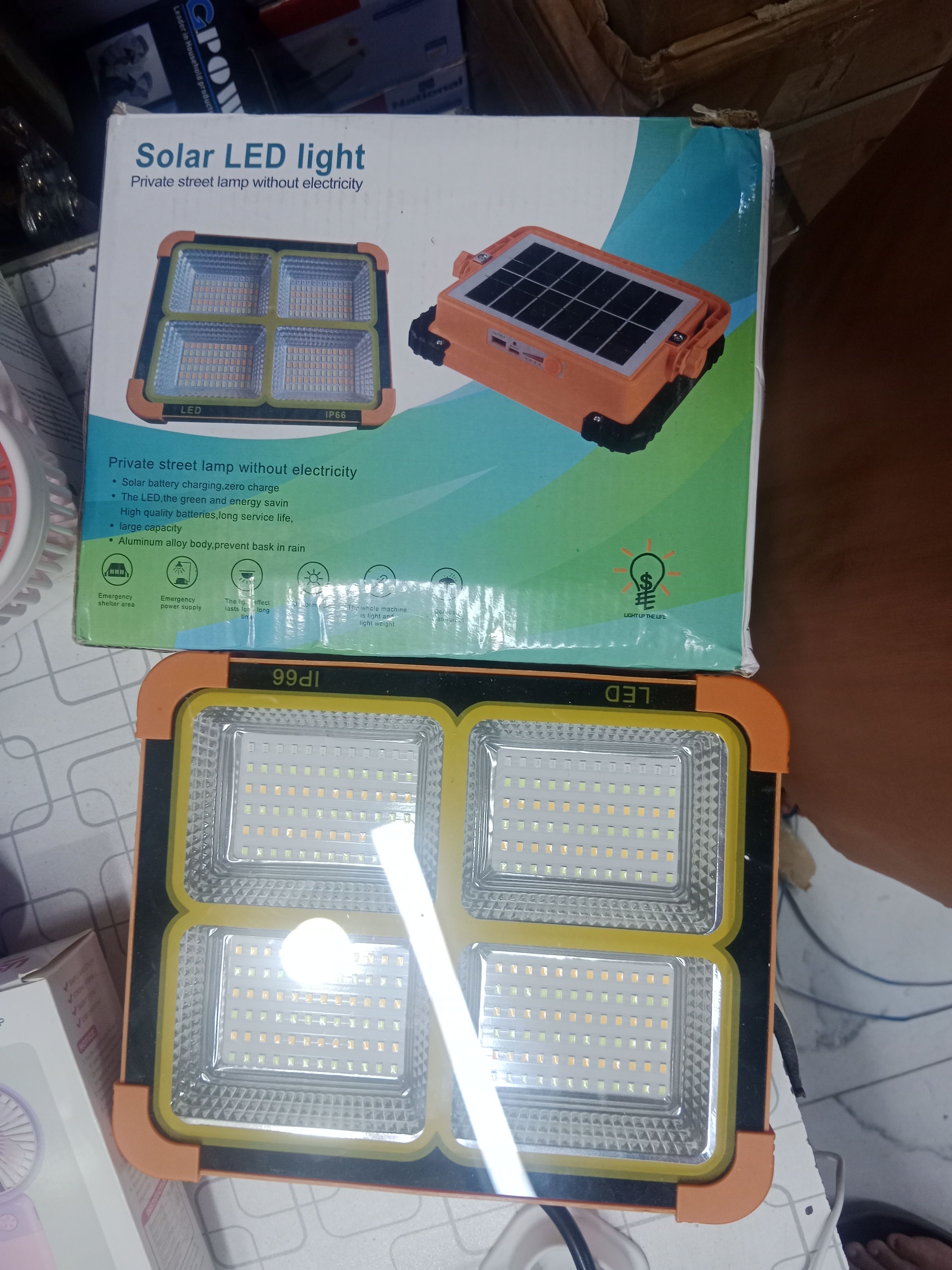 Solar LED Light Portable