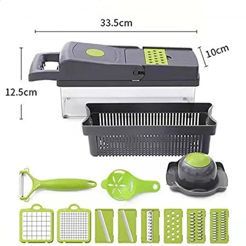 16-in-1 Multi-Functional Vegetable Chopper