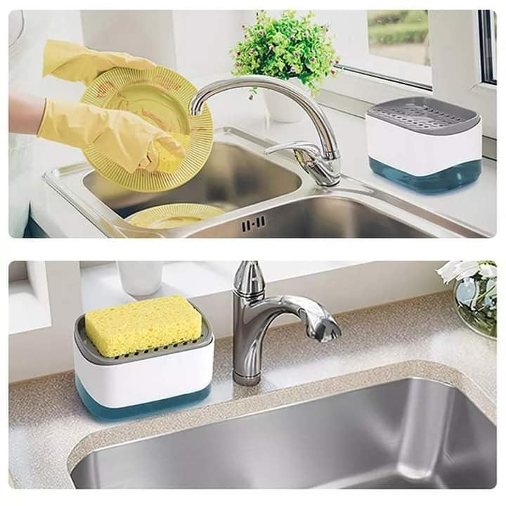 Soap Pump And Sponge